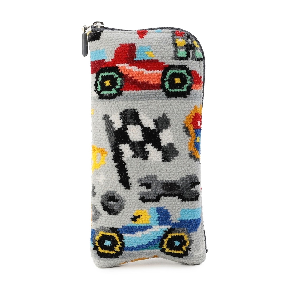 ラブラリーサーキット メガネポーチ L/LCI-260276(シルバーグレー