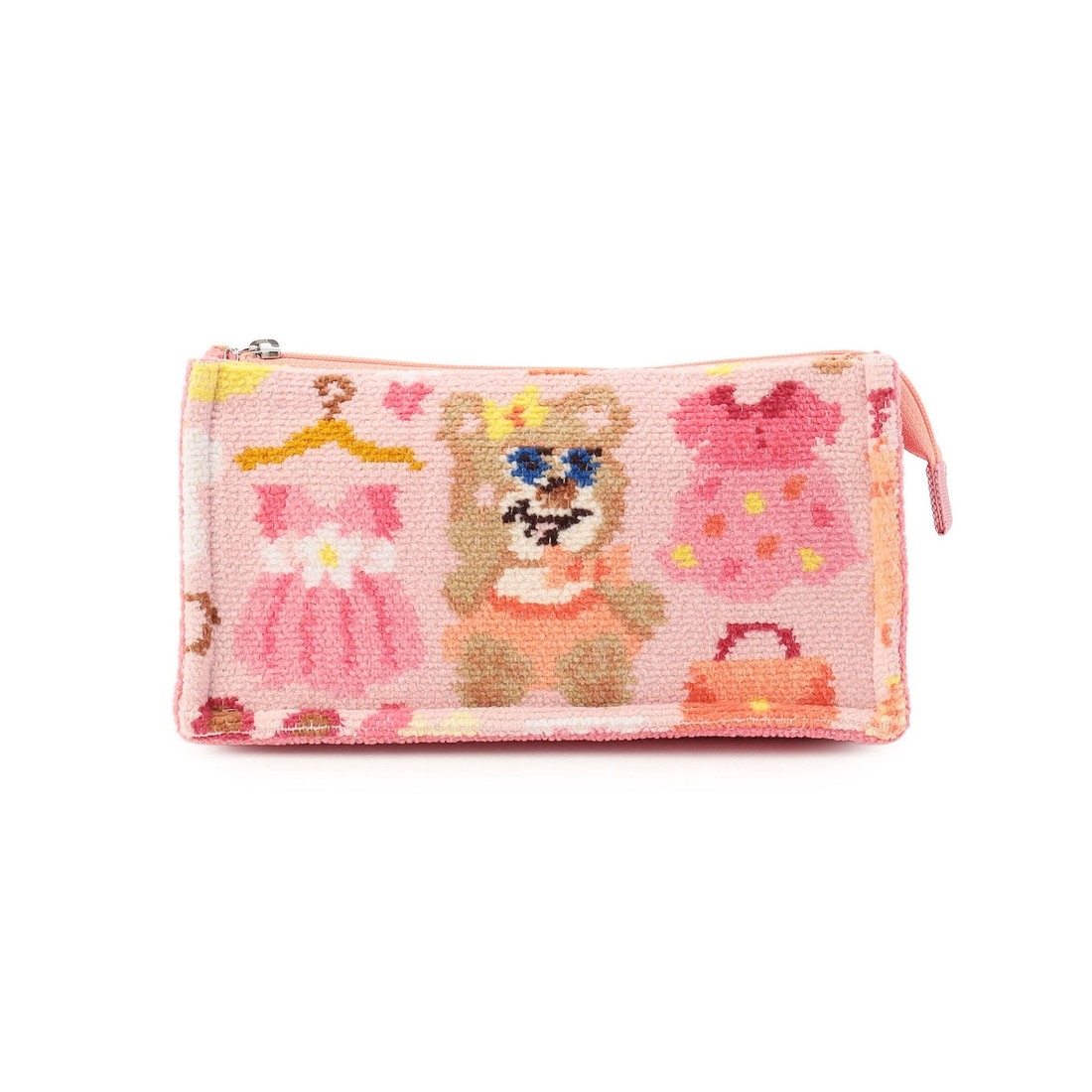 ニナズクローゼット ワイドポーチ L/NCS-260456(ペールピンク