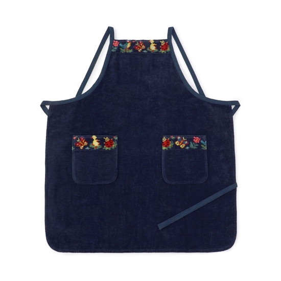 新品】FEILER フェイラー ボージャルダン サロンエプロン ブルー