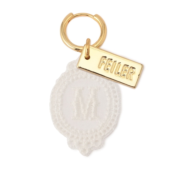 モンノン ハンカチチャームM YMK-245015（取扱店舗限定）(ホワイト