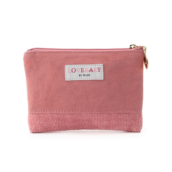 オールドテディガール ワッペンポーチ L/OTG-233039(ピンク): LOVERARY
