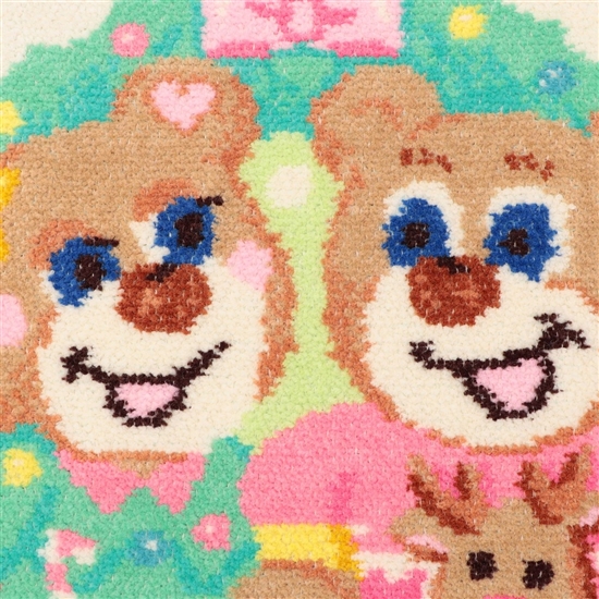 ニコニナアグリーセーター ハンカチ（WEB限定）(ペールグリーン