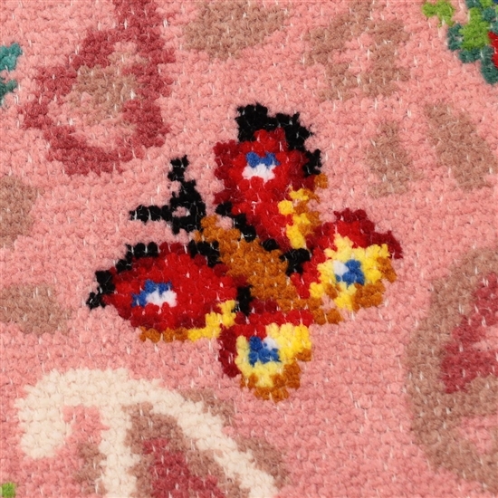 ハイジペイズリー 巾着ショルダーバッグ HPY-257008(ピンク): FEILER