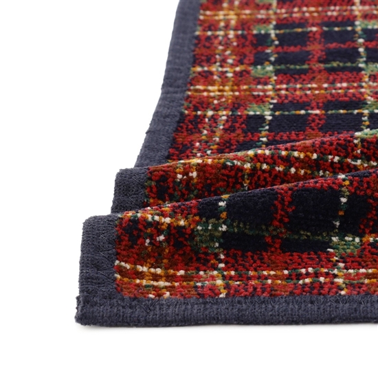 タータンムード ゲストタオル（取扱店舗限定）(ネイビー): FEILER