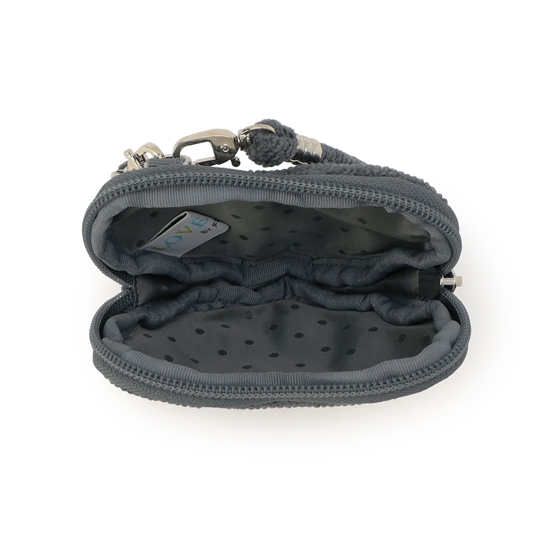 ラブラリーハート ハート型ポーチ L/LRH-257148(グレー): LOVERARY BY