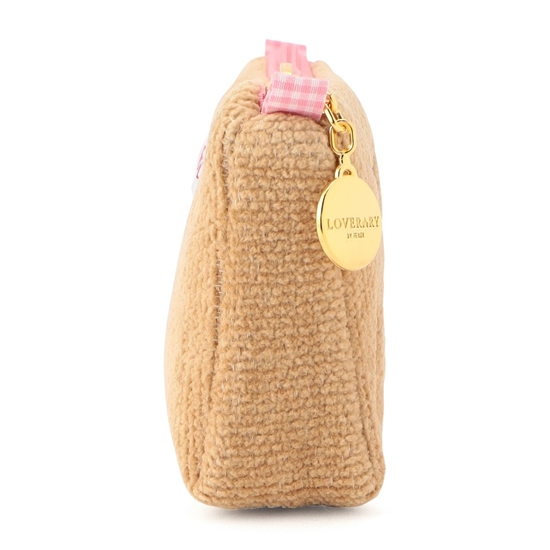 ドアップテディガール ポーチ L/DUG-243232(ベージュ): LOVERARY BY