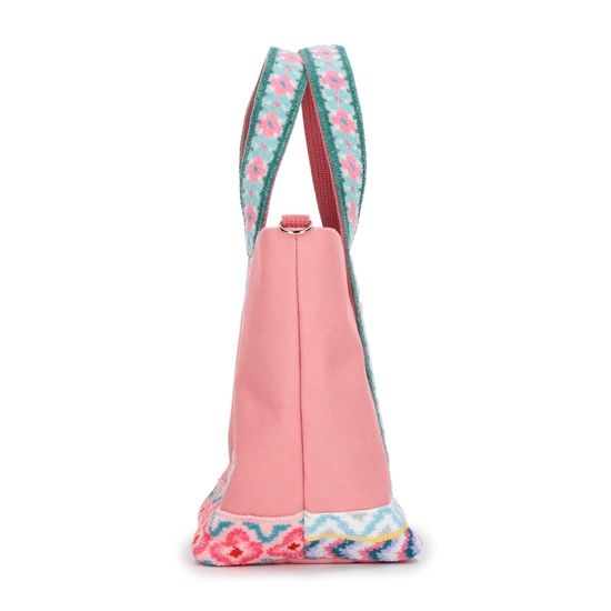 ラブラリーエスニック トートバッグ L/LEN-253133(ペールピンク