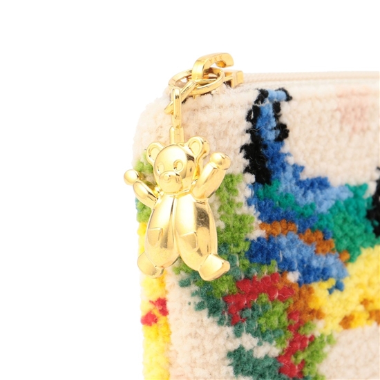 ハイジペイズリー フラットポーチ HPY-257022（WEB限定）(ベージュ