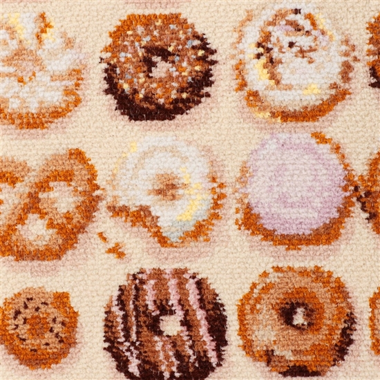 モグモグドーナツ トートバッグ L/MOG-243171(ベージュ): LOVERARY BY