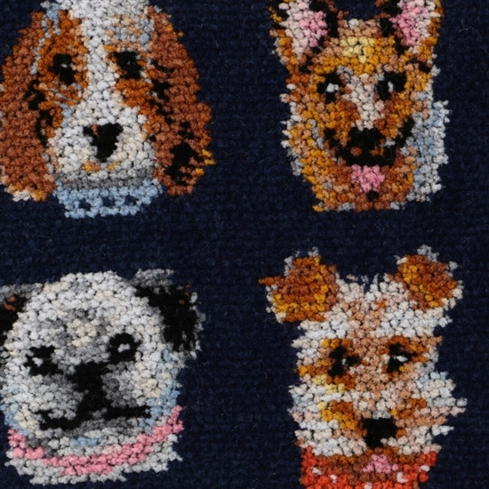 ラブラリードギー トートバッグ L/LDG-213100(ネイビー): LOVERARY BY