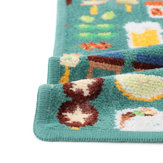 トリアエズビールデ！ ハンカチ(グリーン×グリーン): LOVERARY BY