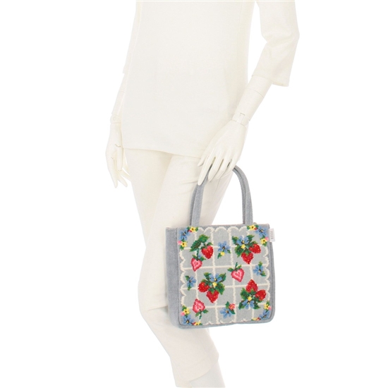ストロベリーフィールドプティ ミニバッグ SFP-257236(シルバーグレー