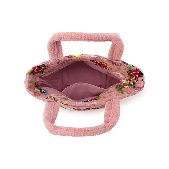 ハイジペイズリー ミニトート HPY-257018（WEB限定）(ピンク): FEILER