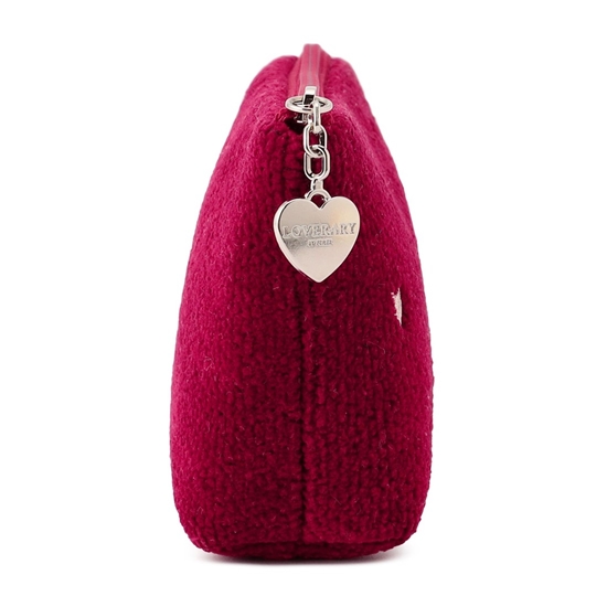 ラブラリーハート 舟型ポーチS L/LRH-243237(ダークレッド): LOVERARY