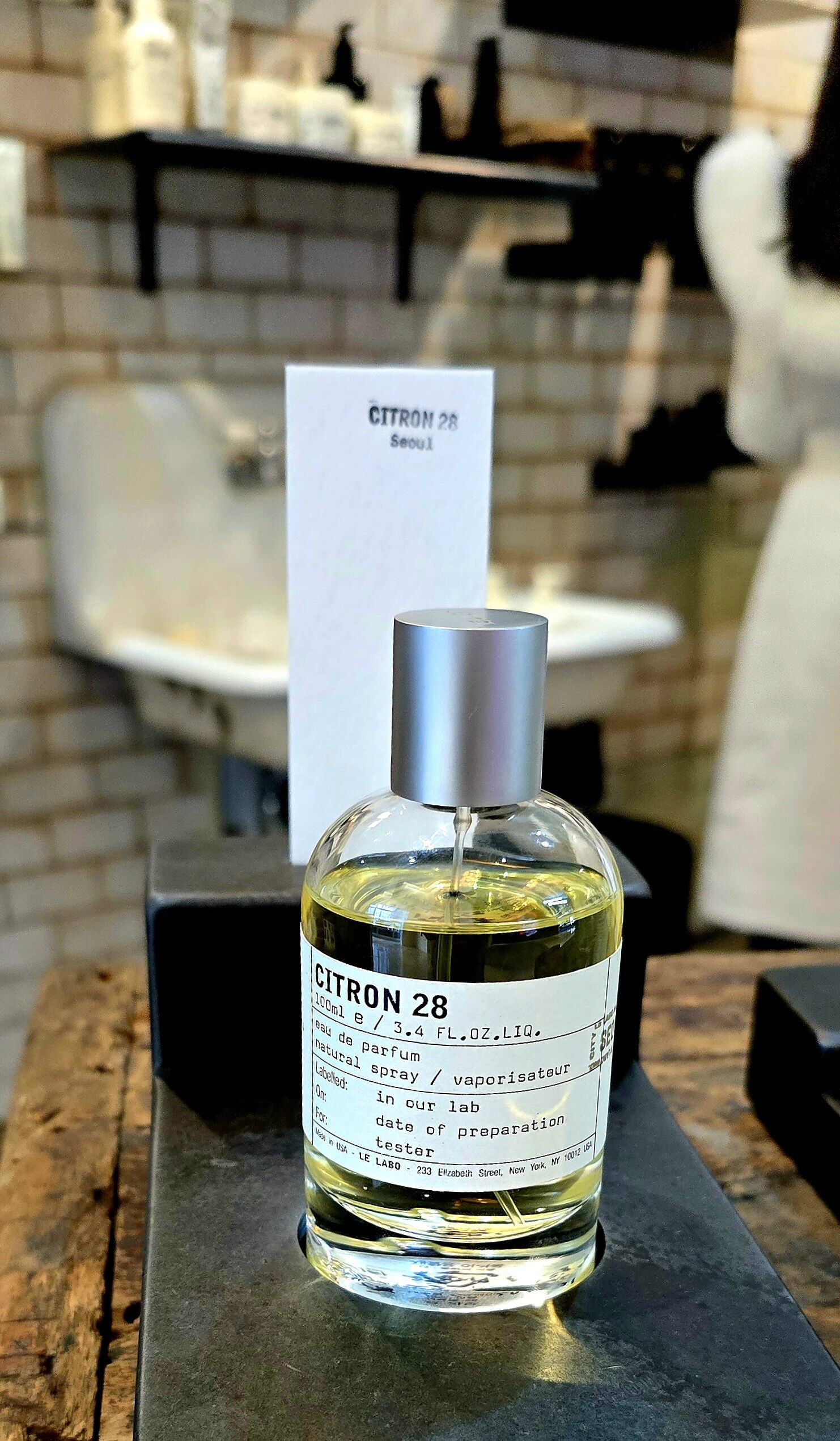Citron 28 Le Labo Seoul Exclusive: A Beautiful Sunny Day Behind