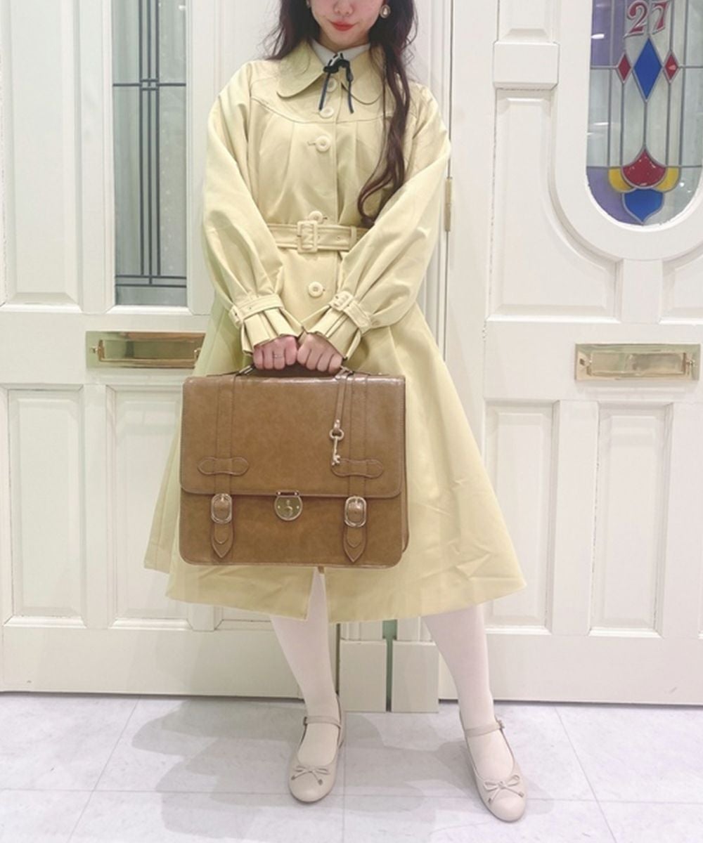 □ヨーク切替ステンカラーコート/F&A [41CD03j001] | F i.n.t公式通販