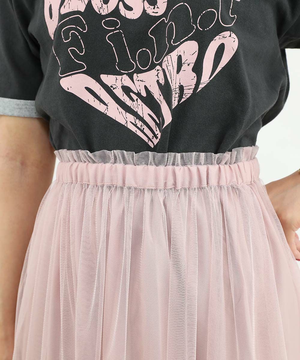 □フリルサスペンダー付きチュールスカート/F i.n.t [50AG05q013] | F