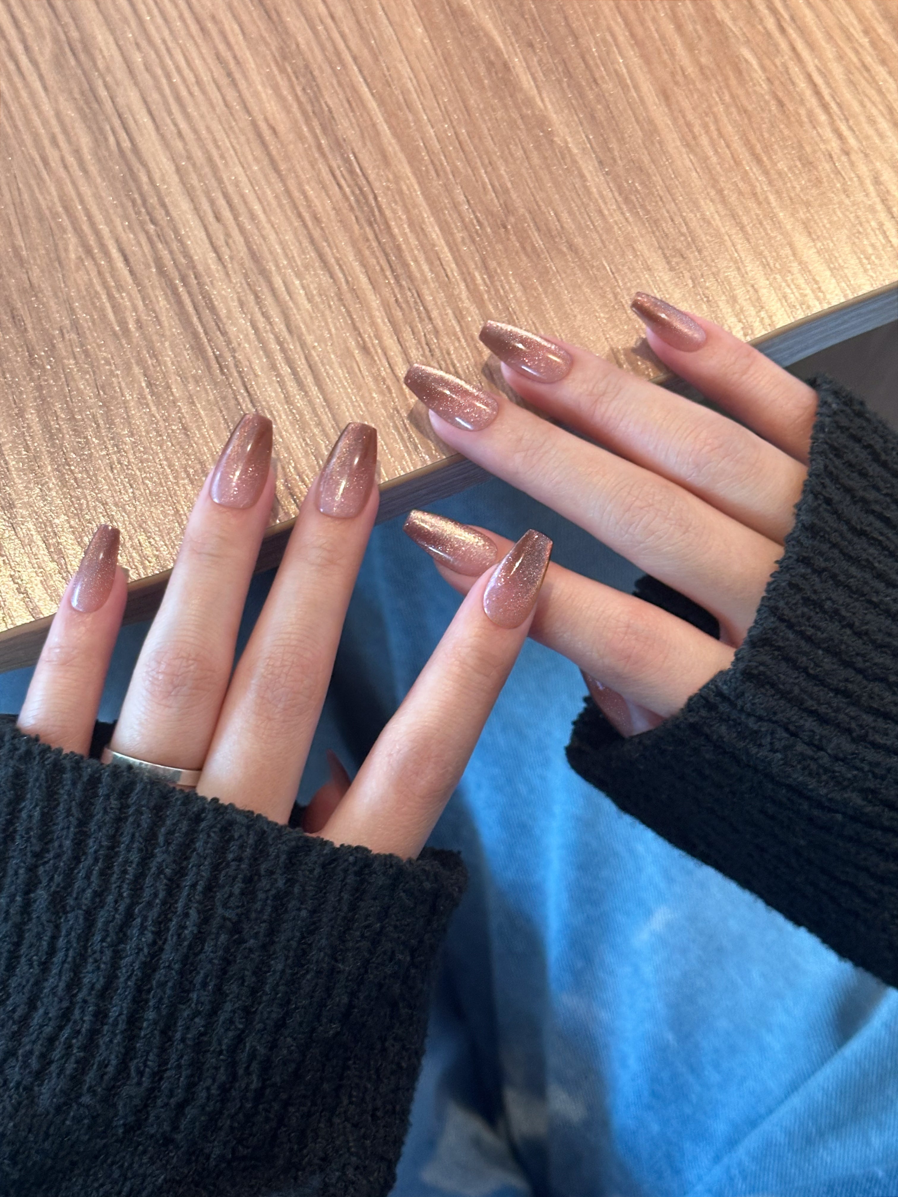 Hazelnut - FINGER SUIT(フィンガースーツ)ネイルチップ