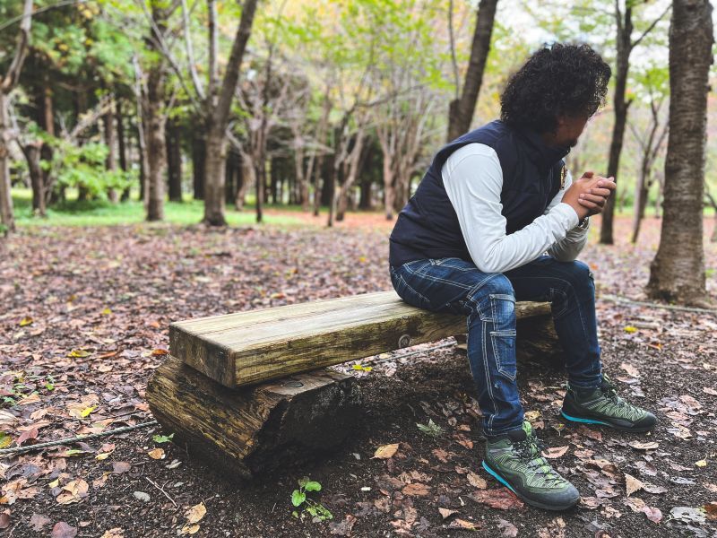 Rabida Down Vest（ラビダ ダウン ベスト）濃藍色（こいあい) - Fin‐ch