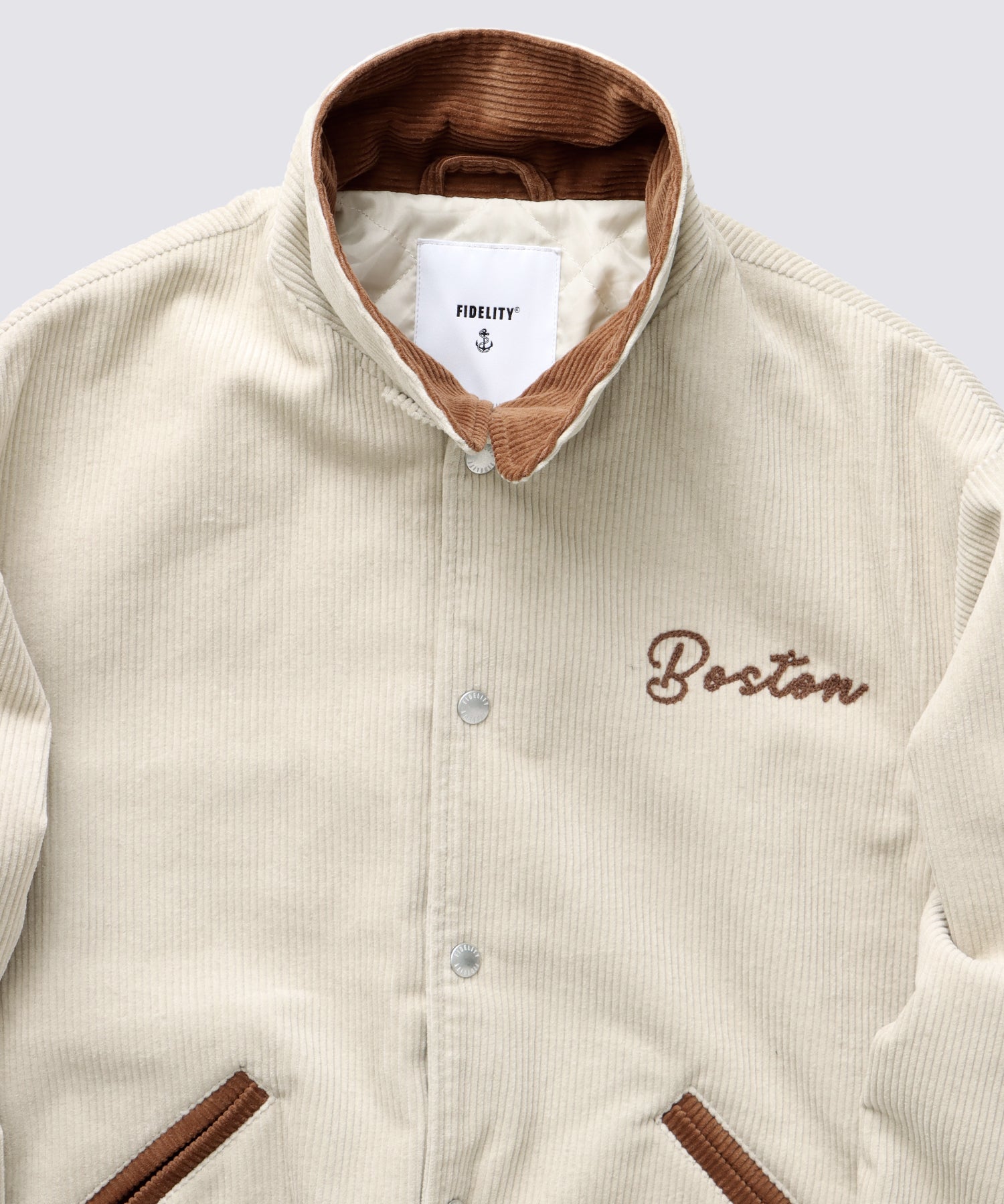 FIDELITY X SKOOKUM] AWARD JACKET (Ivory)｜コーデュロイジャケット