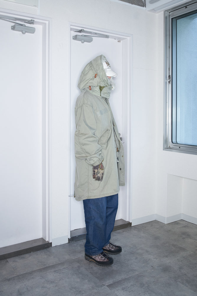 M-65 Fishtail Over-Dyed with Hood Bleach フード付き モッズパーカー