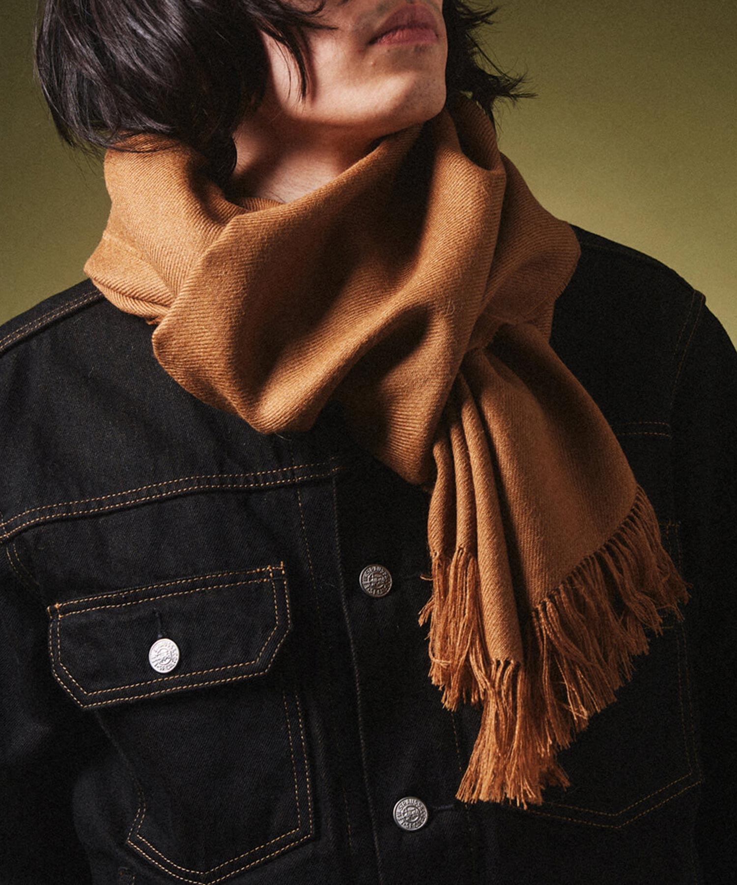 Non Brushed Large Stole - THE INOUE BROTHERS (イノウエ