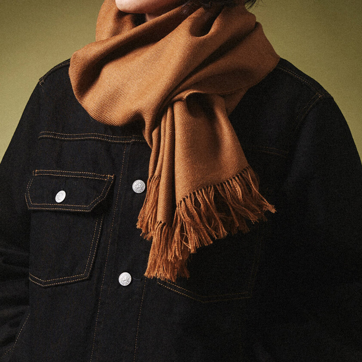 Non Brushed Large Stole - THE INOUE BROTHERS (イノウエ