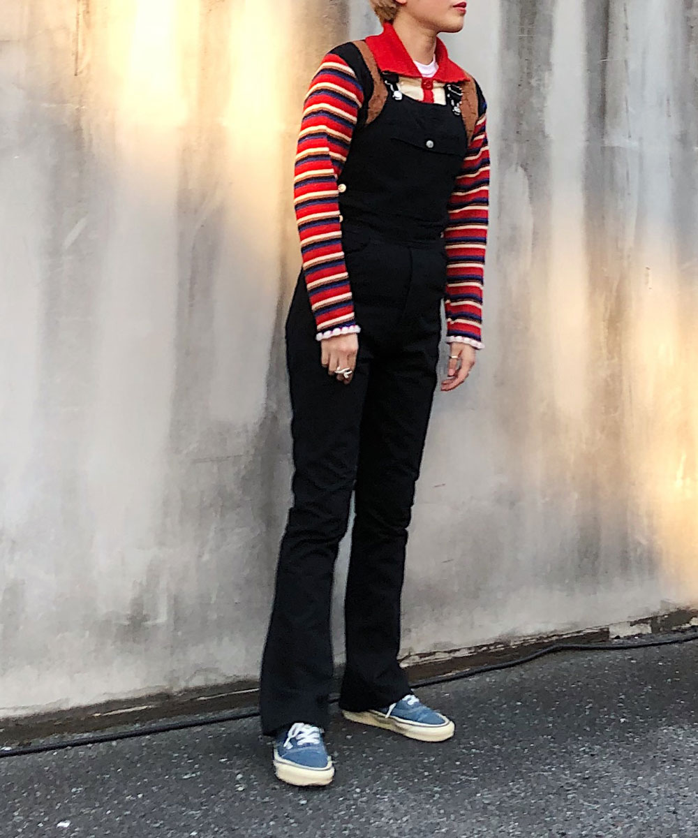 SLIM FLARE DENIM OVER-ALL｜HOLIDAY（ホリデイ）OFFICIAL ONLINE