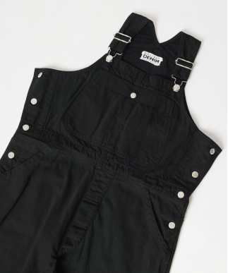 BIG DENIM OVER-ALL（BLACK）｜HOLIDAY（ホリデイ）OFFICIAL ONLINE