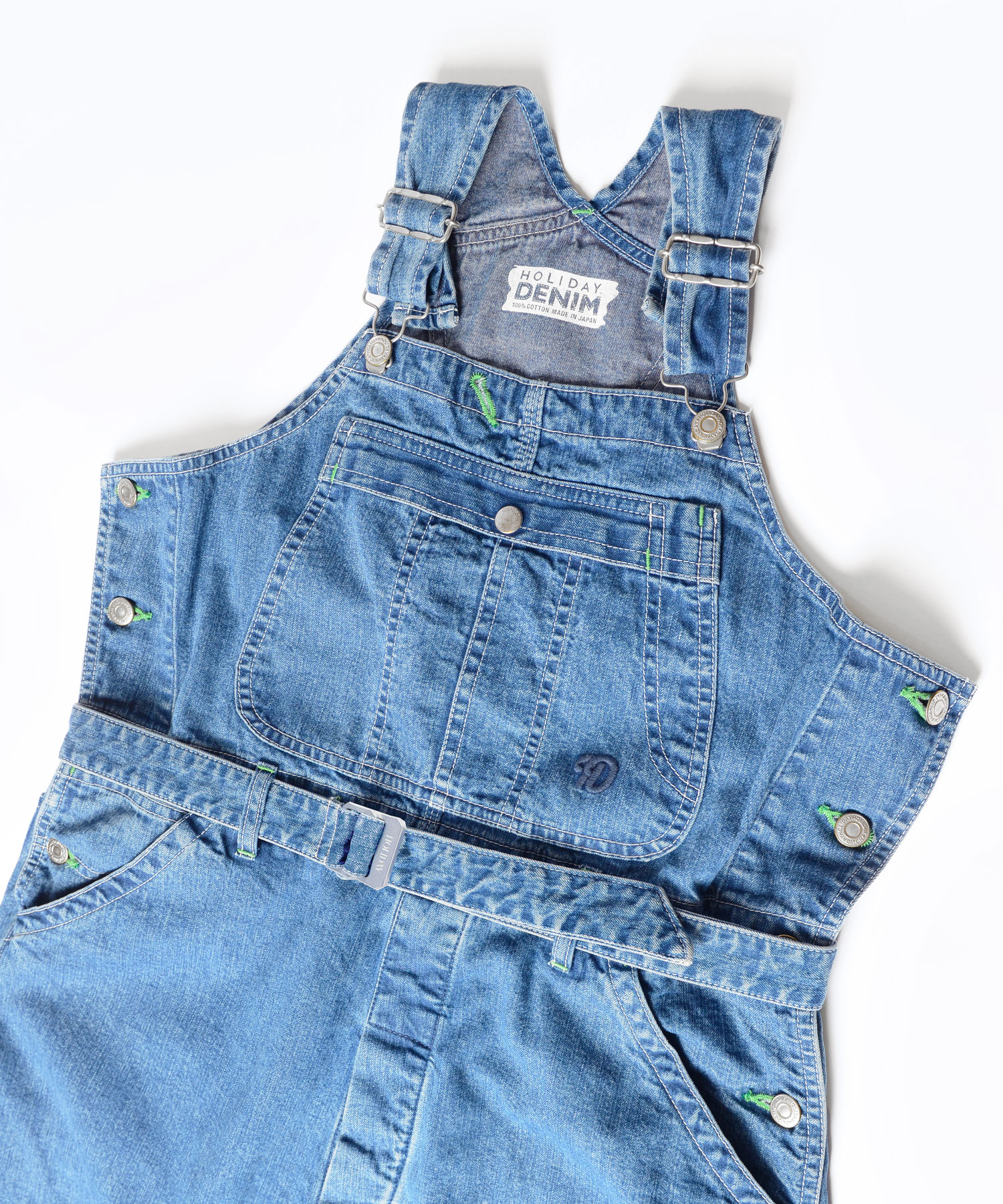 BELTED BIG DENIM OVER-ALL｜HOLIDAY（ホリデイ）OFFICIAL ONLINE