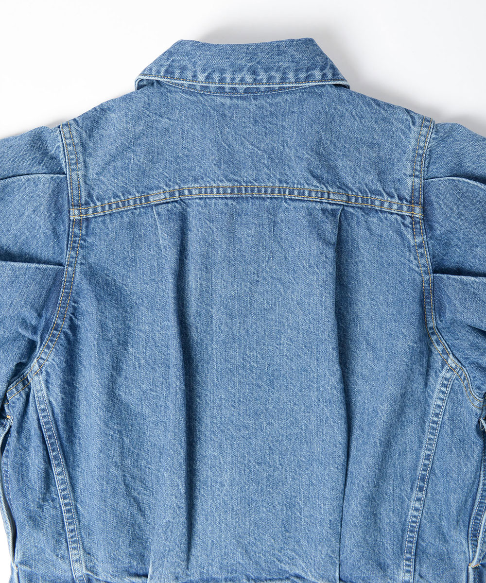 PUFF SLEEVE DENIM JACKET Ⅱ｜HOLIDAY（ホリデイ）OFFICIAL ONLINE