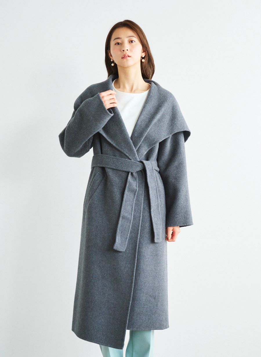 EC限定】super 100's リバービッグカラーコート｜LOUNIE（ルーニィ