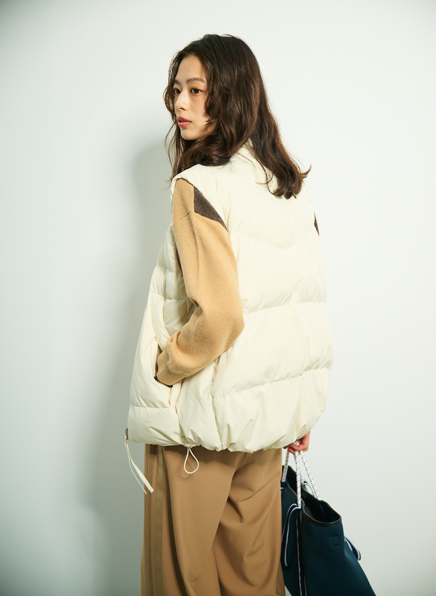 EC限定】リバーシブルサステナダウンベスト｜LOUNIE（ルーニィ）公式