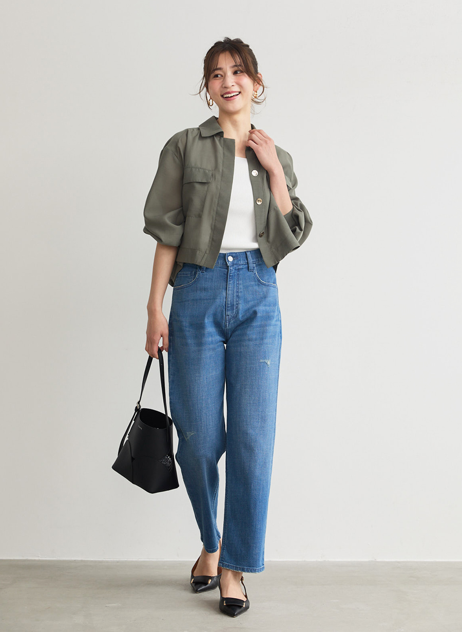 デニムストレートパンツ｜LOUNIE（ルーニィ）公式サイト／公式