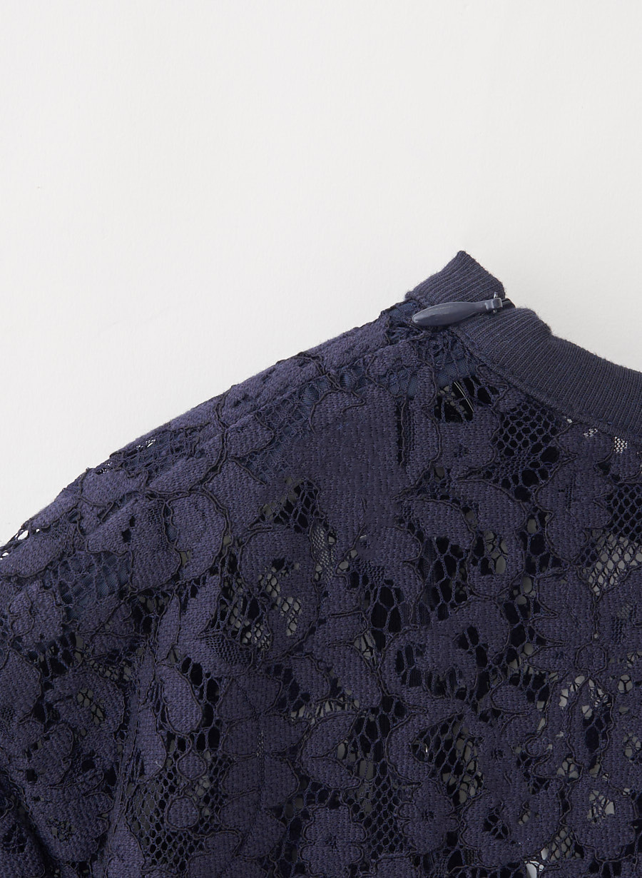 佐藤佳菜子さんコラボ】クロップドレースブラウス｜LOUNIE（ルーニィ