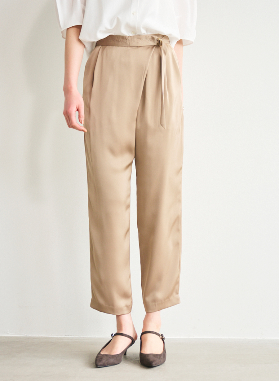 サテンラップパンツ｜LOUNIE（ルーニィ）公式サイト／公式オンラインストア