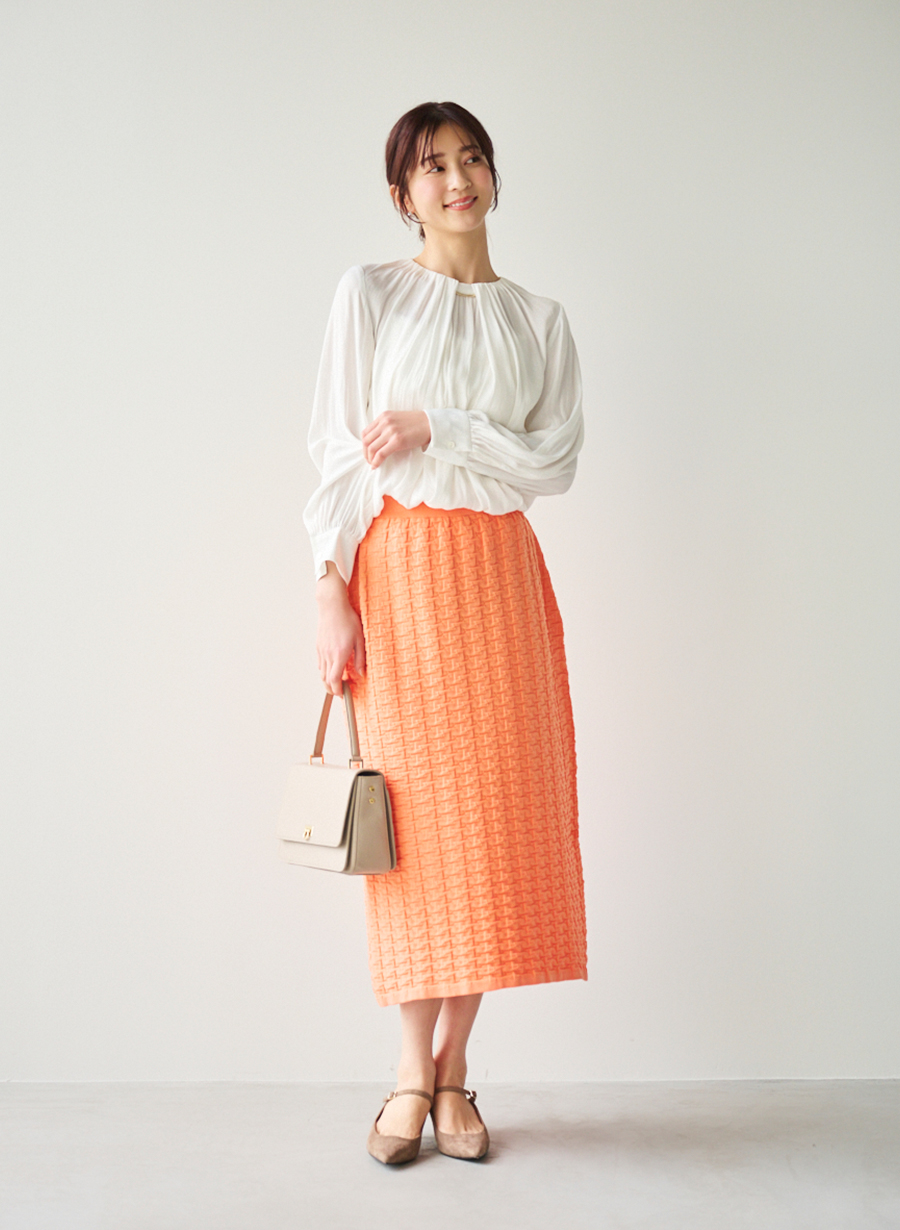 割繊ボリュームブラウス/セットアップ可｜LOUNIE（ルーニィ）公式