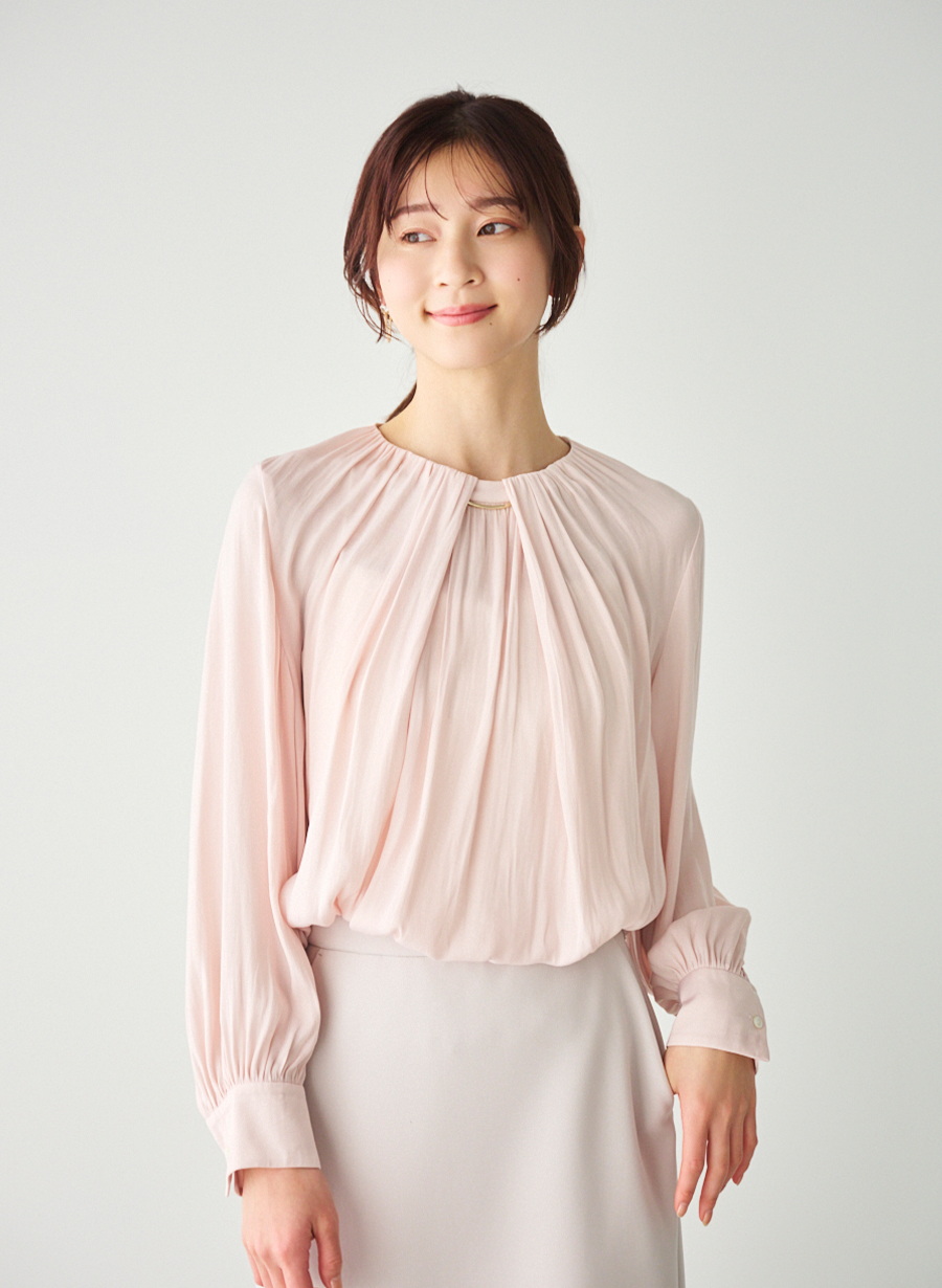 割繊ボリュームブラウス/セットアップ可｜LOUNIE（ルーニィ）公式