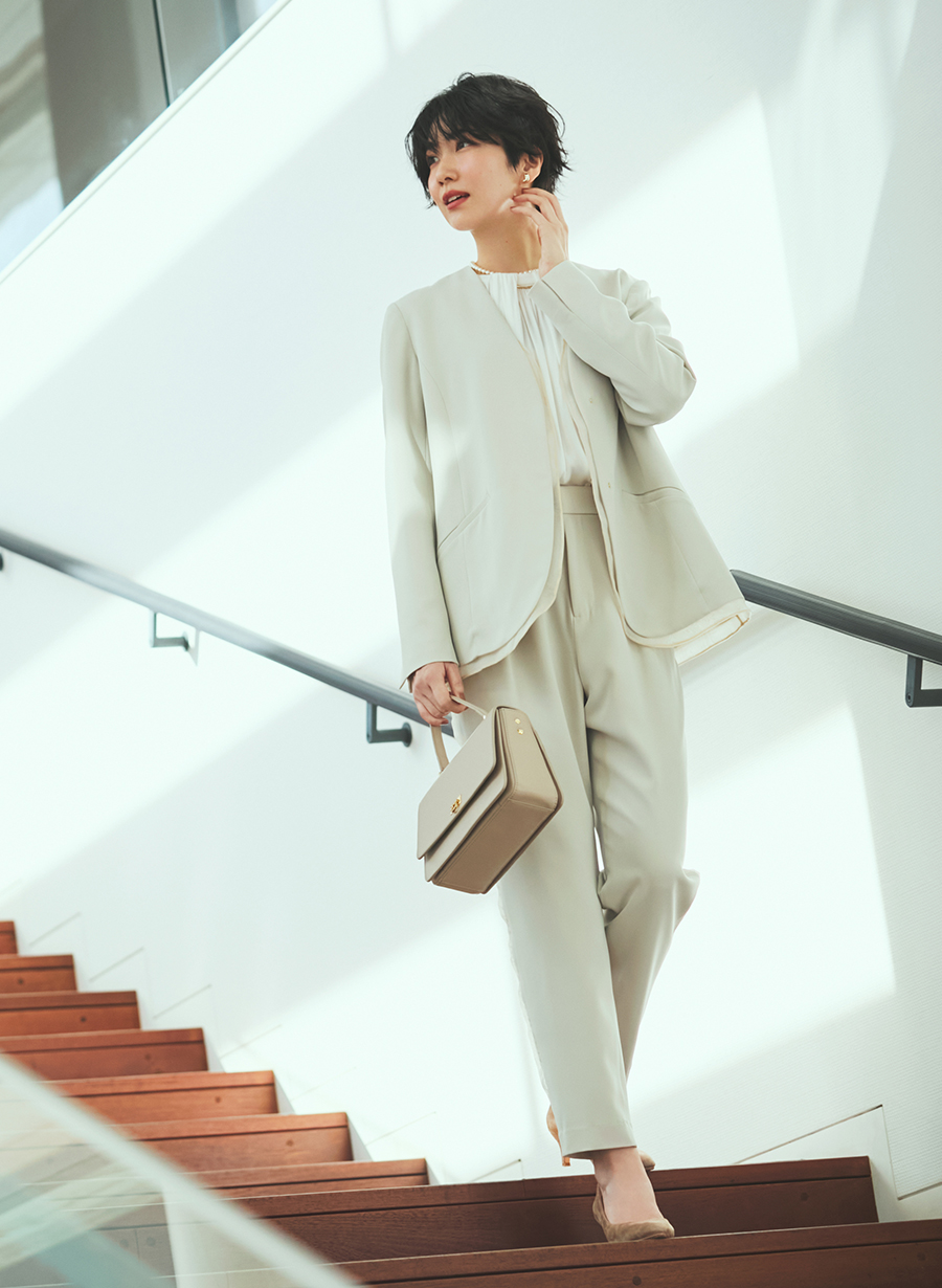 割繊ボリュームブラウス/セットアップ可｜LOUNIE（ルーニィ）公式