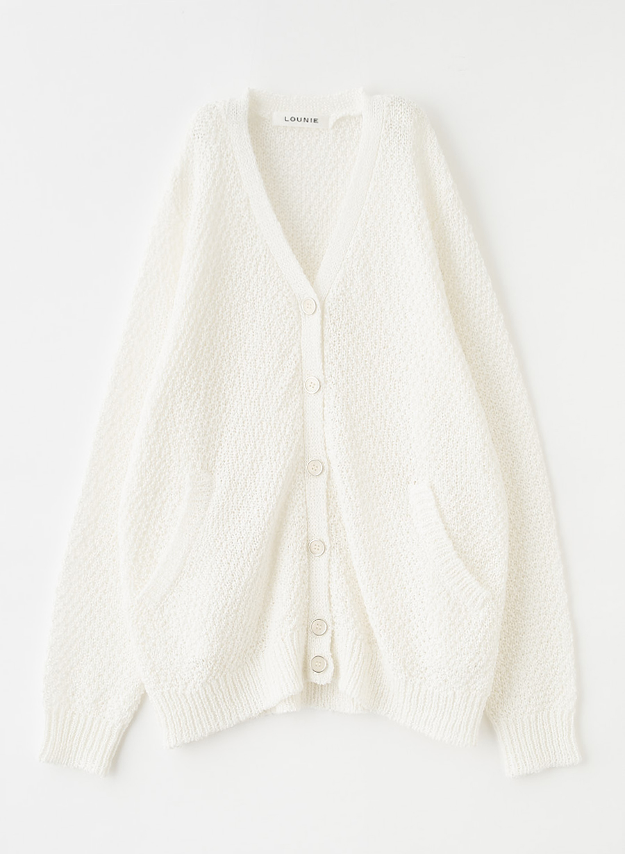 ブークレーミックスニットカーディガン｜LOUNIE（ルーニィ）公式サイト