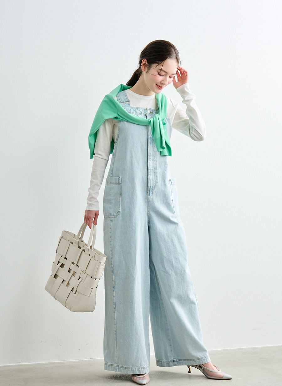 デニムサロペット｜LOUNIE（ルーニィ）公式サイト／公式オンラインストア