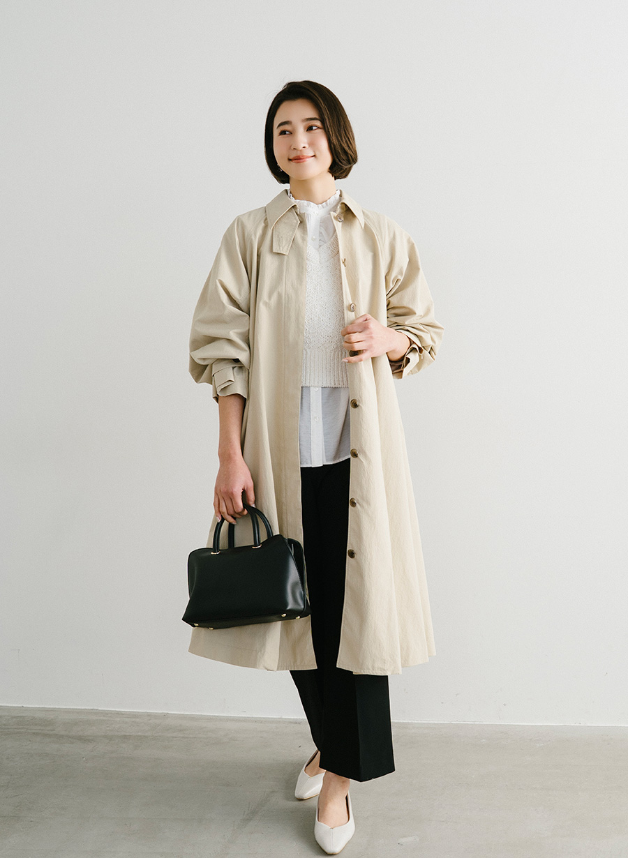 ボリュームポンチョコート｜LOUNIE（ルーニィ）公式サイト／公式