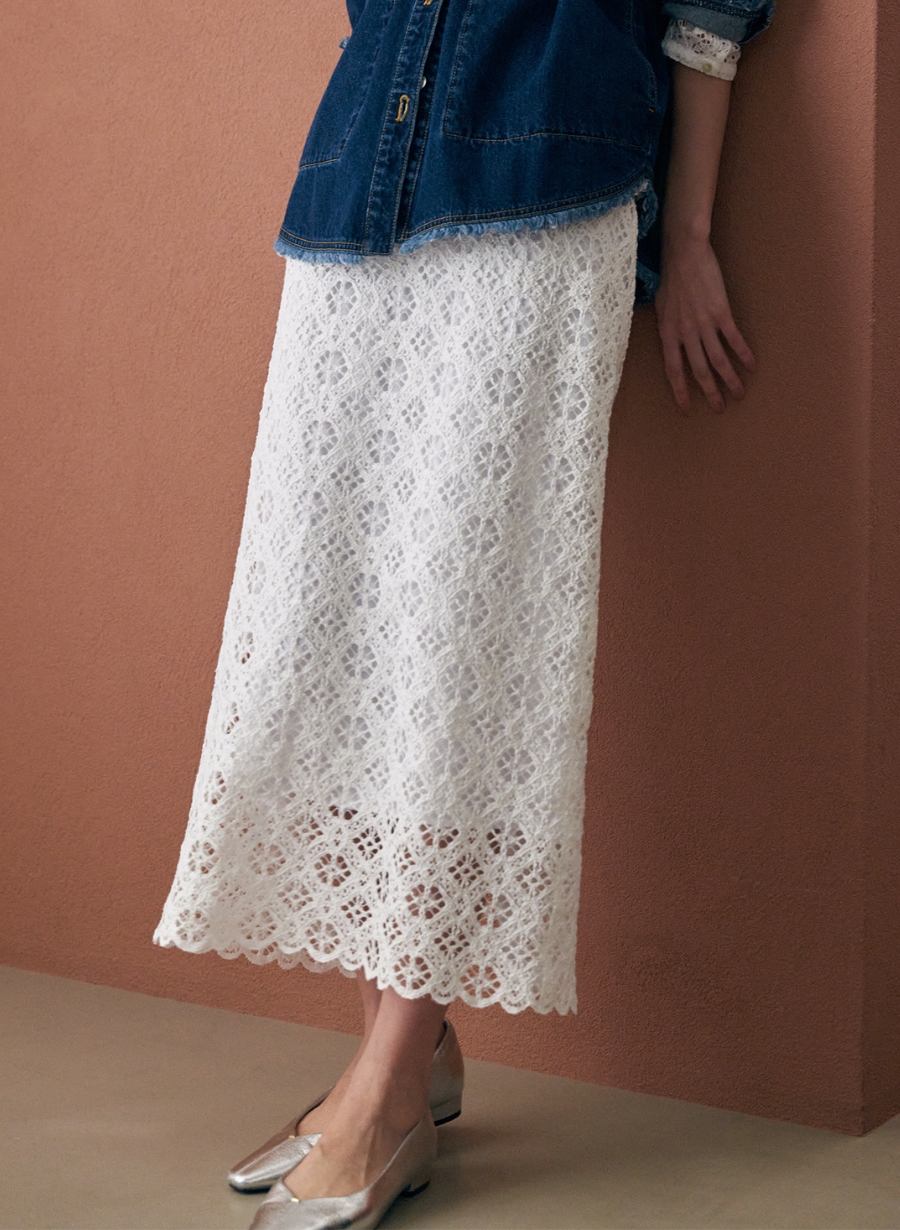 レースナロースカート｜LOUNIE（ルーニィ）公式サイト／公式オンライン