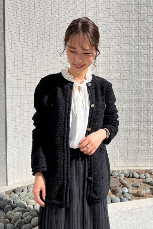 KNIT TWEED JACKET｜LOUNIE（ルーニィ）公式サイト／公式オンラインストア