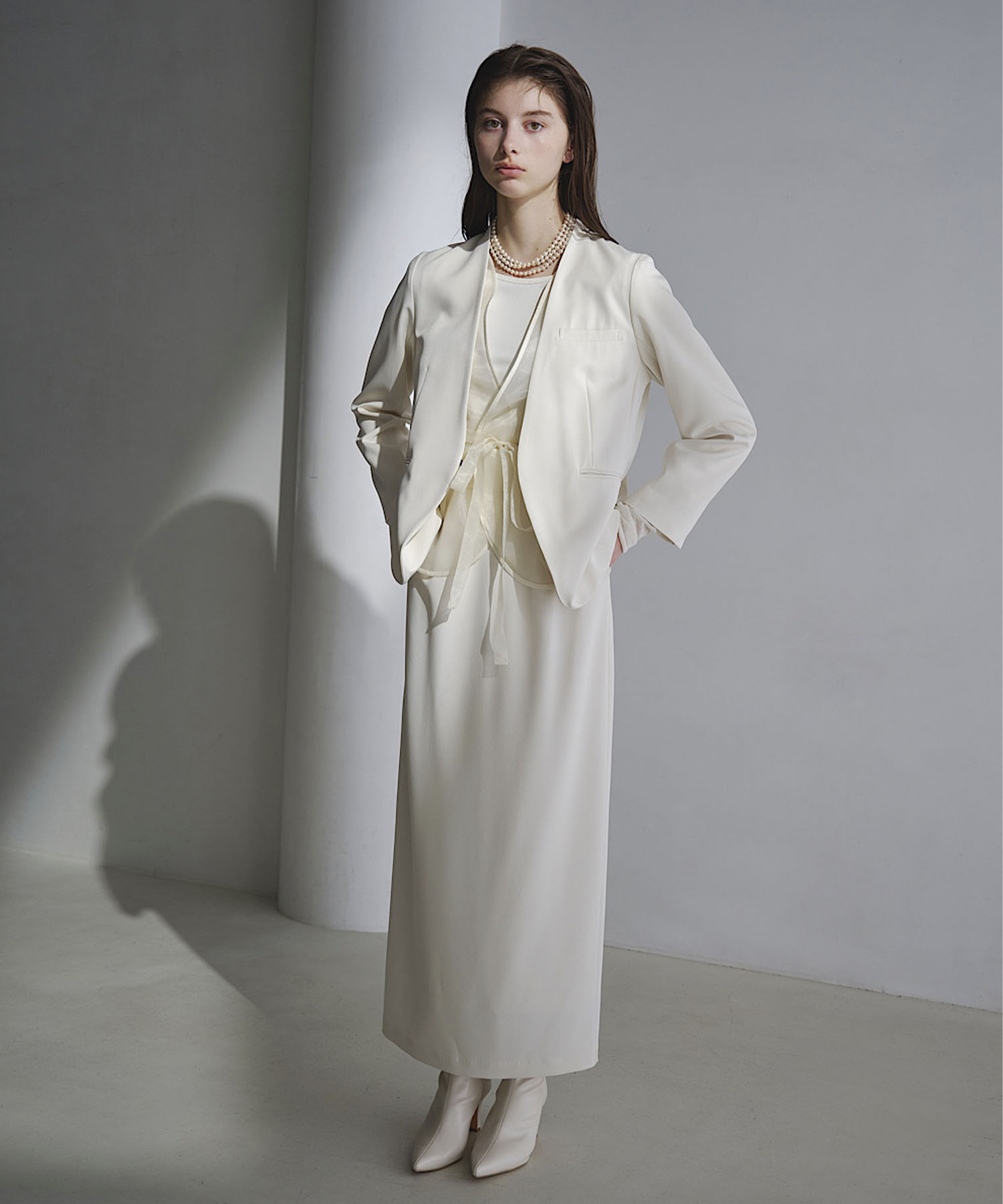 シアードッキングノーカラージャケット｜PETAL ONLINE（ペタルオンライン）