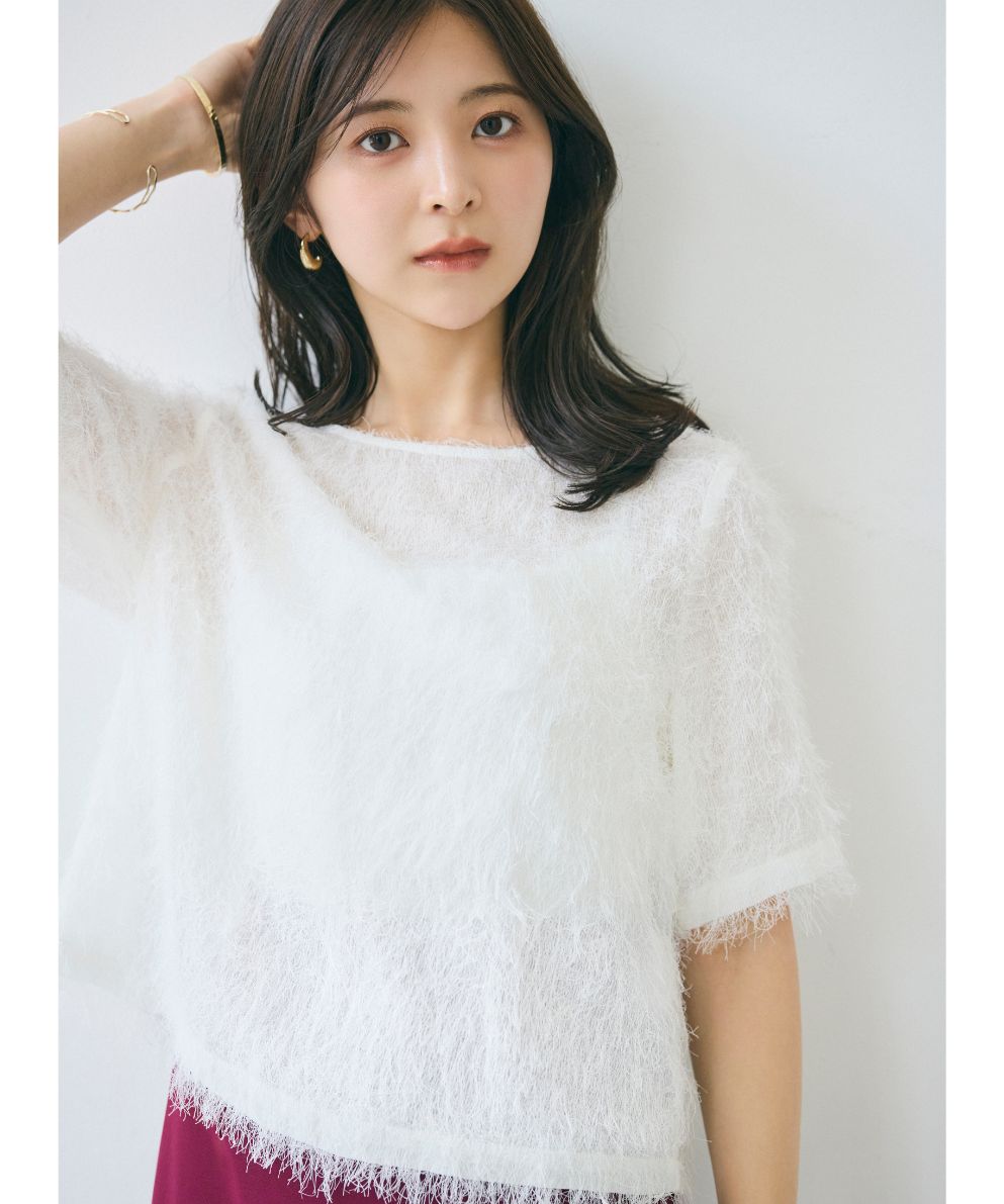 カットジャカードブラウス｜Stola.（ストラ）公式通販サイト