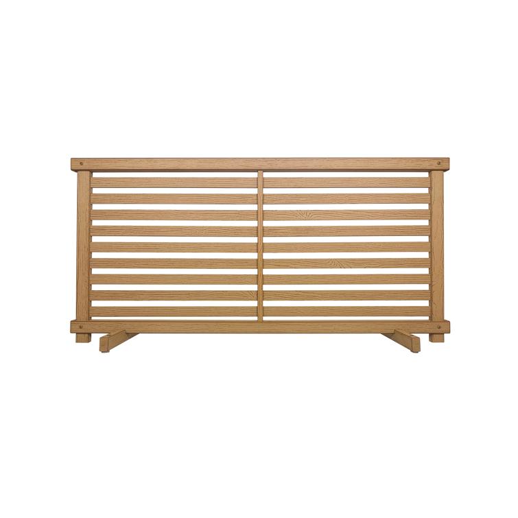 WoodTek Vinyl Slatted Cedar Portable Puppy Fence Kit (22in H x 44in W)