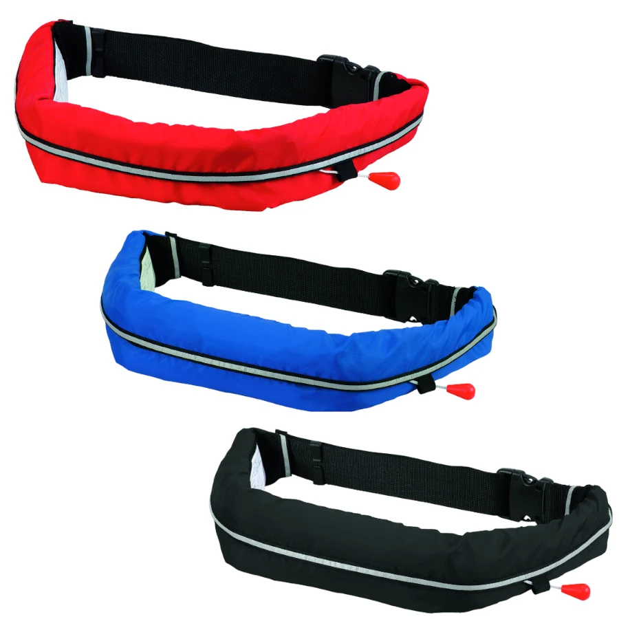 オーシャンライフ 手動膨張式ライフジャケット ウェスト（腰巻）タイプ