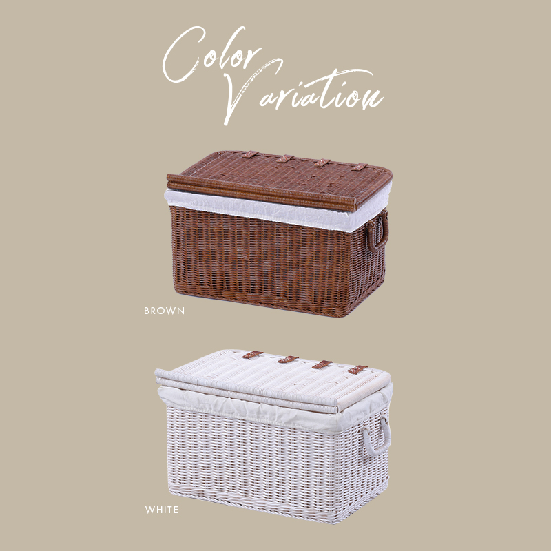 GK520M ラタン バスケット Mサイズ | 【SR-net】Sunflower Rattanの卸