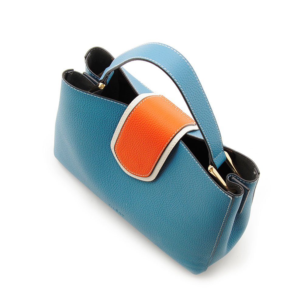 フラップベルト本革ハンドバッグ＆ショルダーバッグセット/FL102793